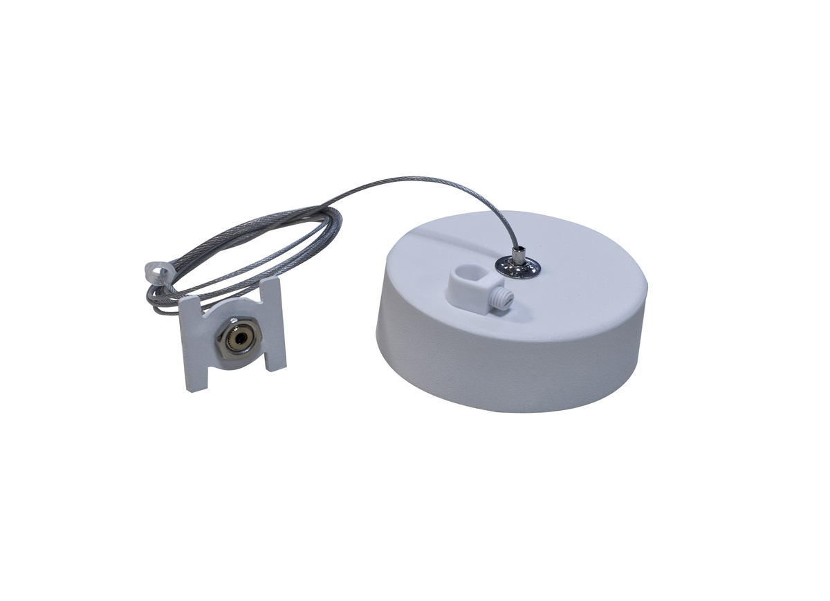 Подвесной комплект для магнитного шинопровода Donolux Magic Track Suspension kit DLMWhite1