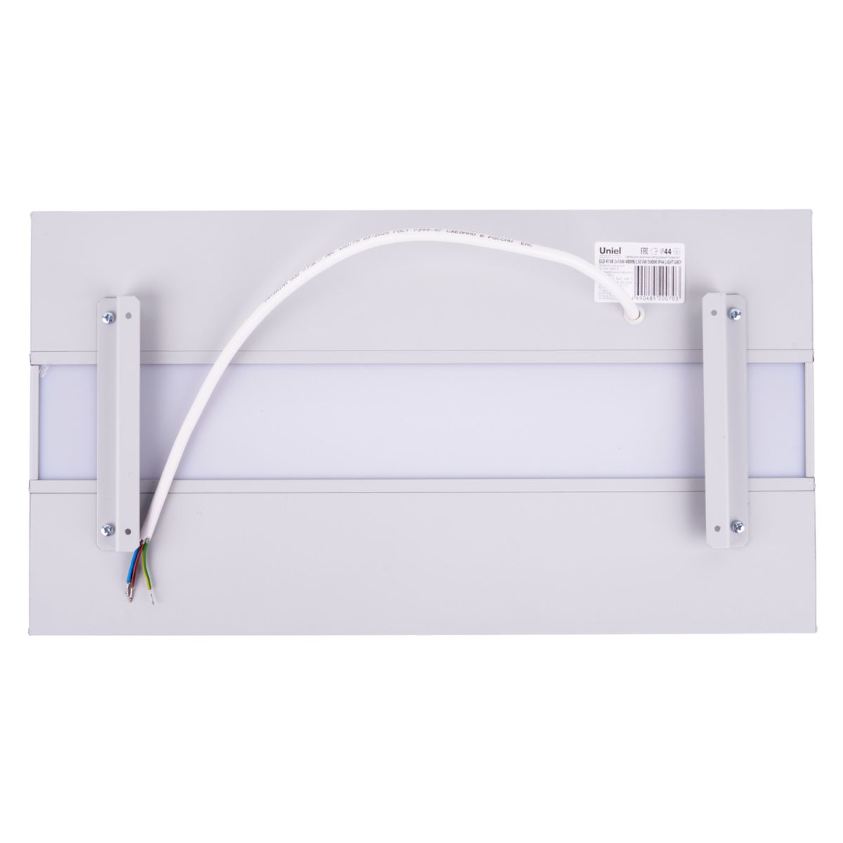 Светодиодная панель Uniel UL-00012590 ULO-K16B 2x16W/4000K/L50 5W/3000K IP44 LIGHT GREY