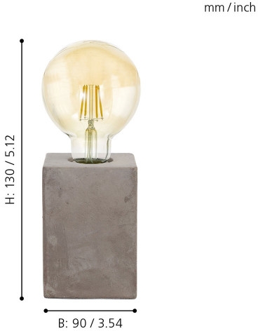 Настольная лампа Eglo Prestwick 49812