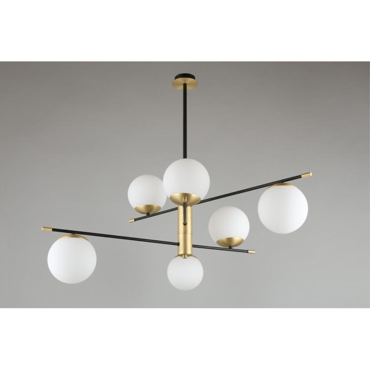 Люстра на штанге Aployt Kristina APL.313.07.06