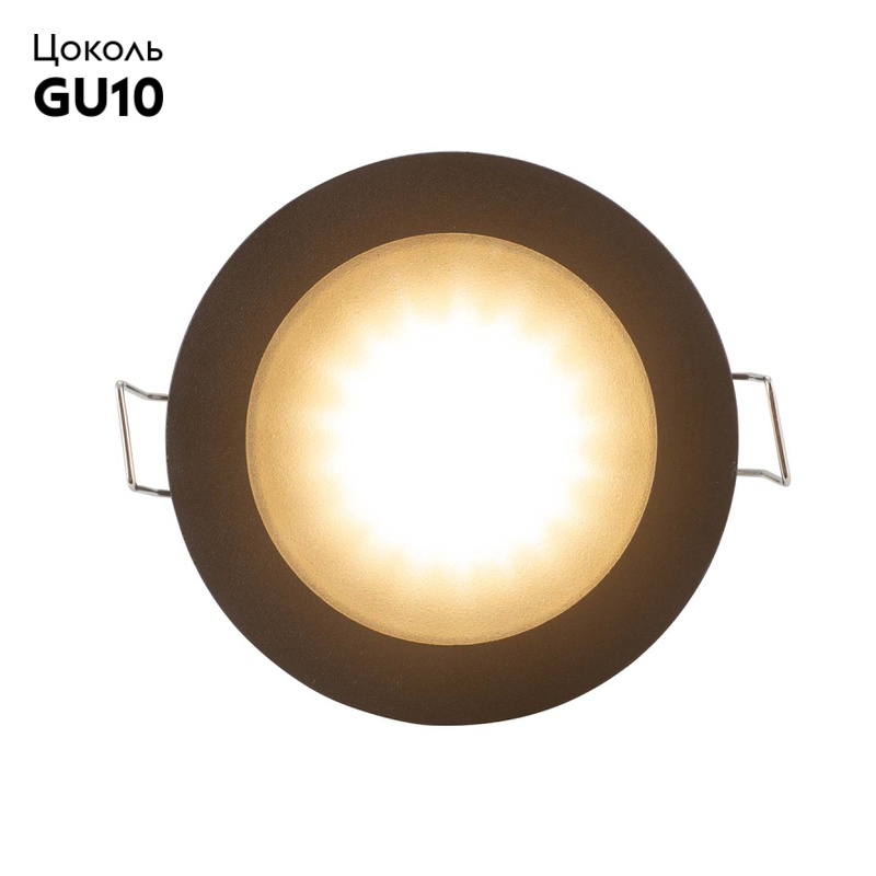 Встраиваемый светильник Denkirs DK3012-BK