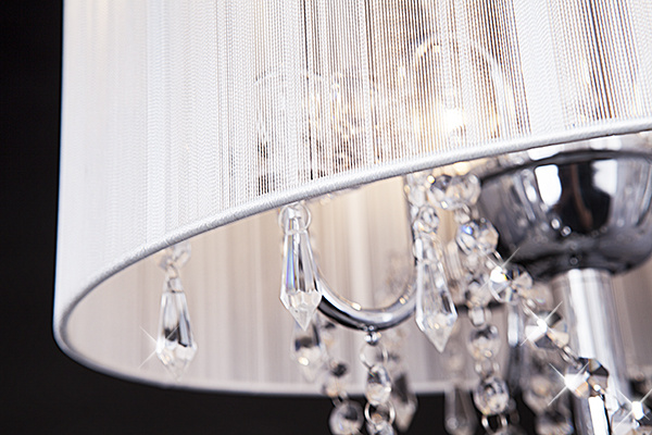 Торшер Eurosvet 2045/3F хром/белый