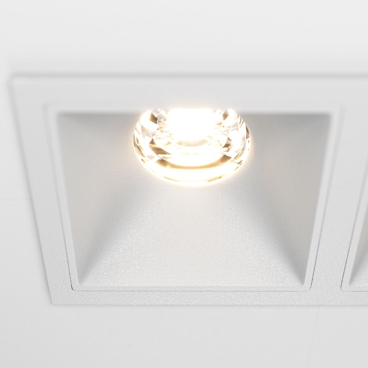 Встраиваемый светильник Maytoni Technical Alfa LED DL043-02-10W3K-SQ-W