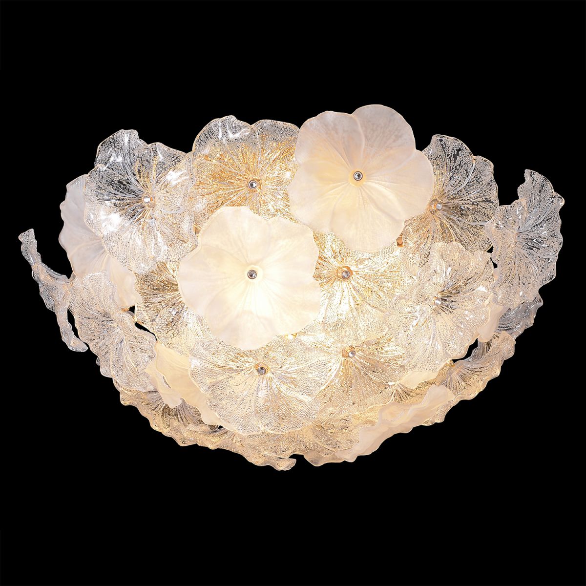 Потолочный светильник Crystal Lux MAGNOLIA PL12 GOLD
