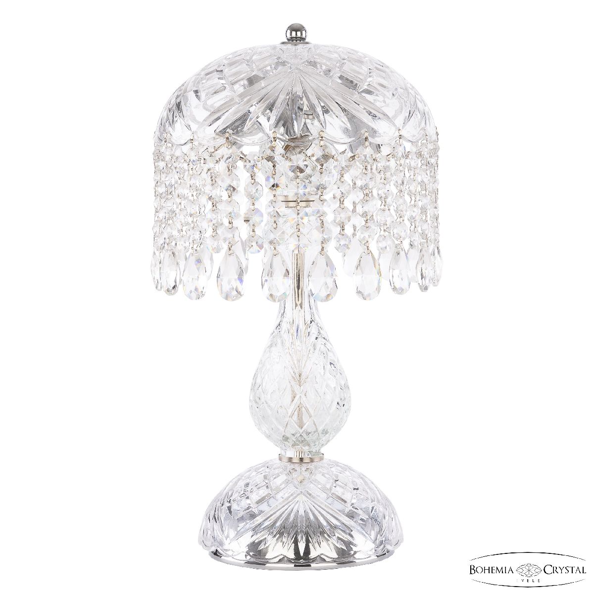 Настольная лампа Bohemia Ivele Crystal 14781L1/22 Ni
