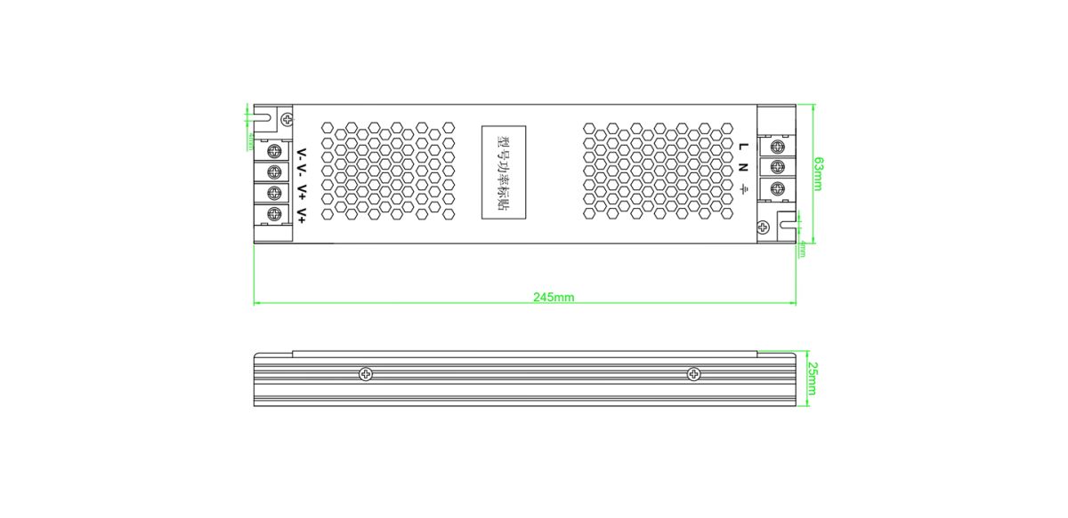 Блок питания открытый SWG Standard IP20, 300W, 24V, ST-300-24 00-00047969