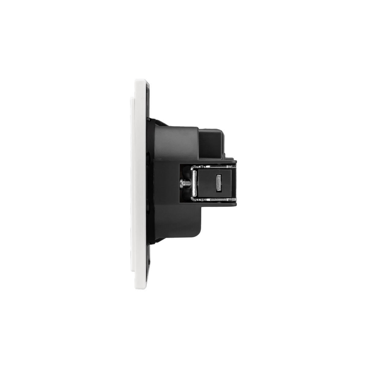 Розетка SETE 1-ая с/з с/у, со шторками 16А жемчуг IP20/IP44 KRANZ KR-79-0701-1