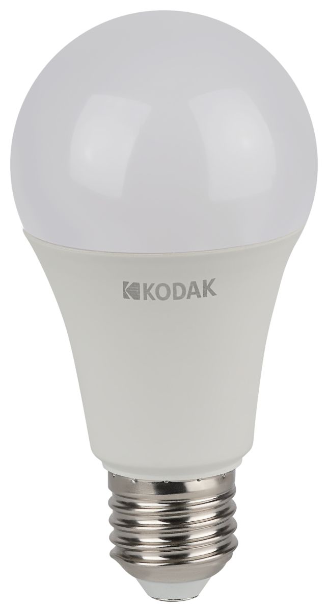 Лампа светодиодная Kodak LED A60-15W-840-E27 K 15Вт груша нейтральный белый свет Е27 Б0057609