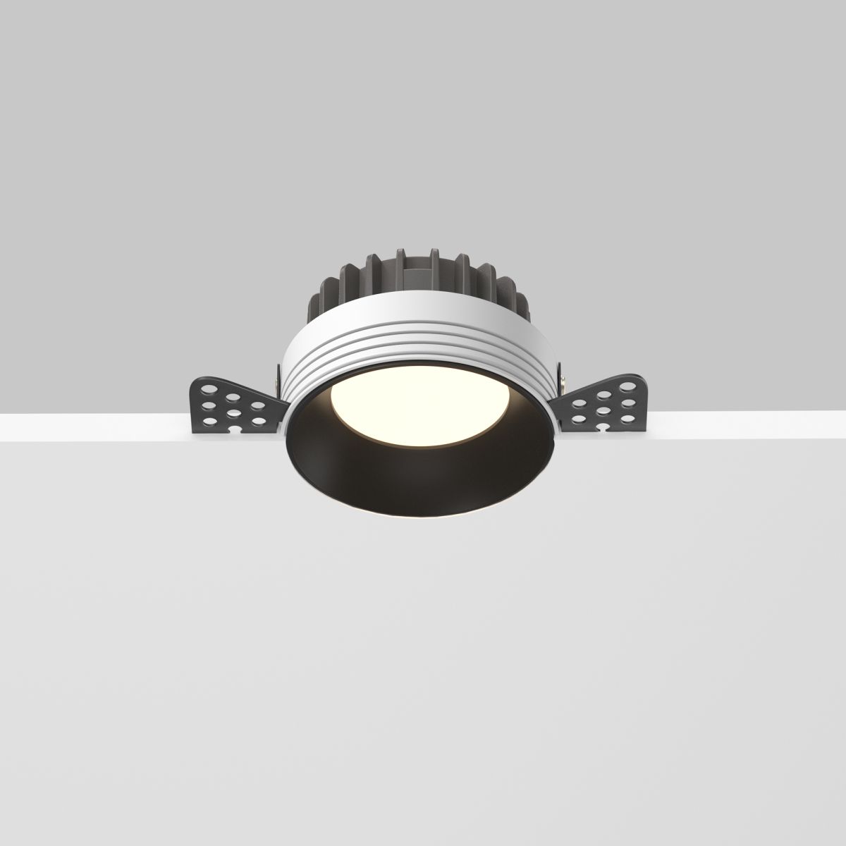 Встраиваемый светильник Maytoni Technical Okno DL055-8W3-4-6K-TRS-B