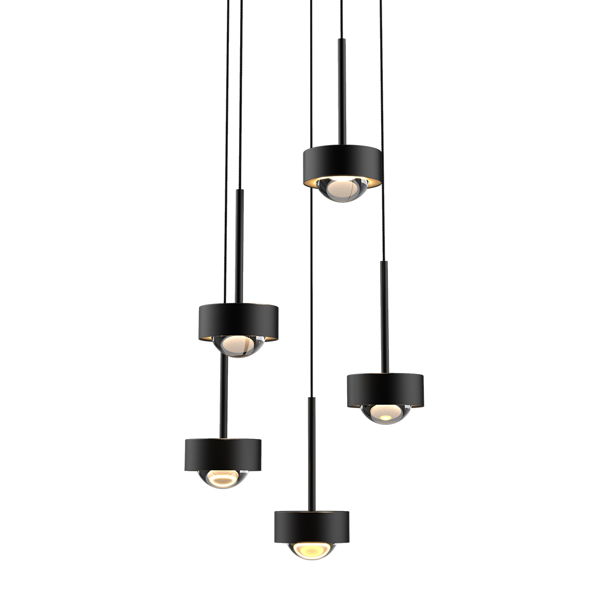 Каскадная люстра Delight Collection MD2826-5A black