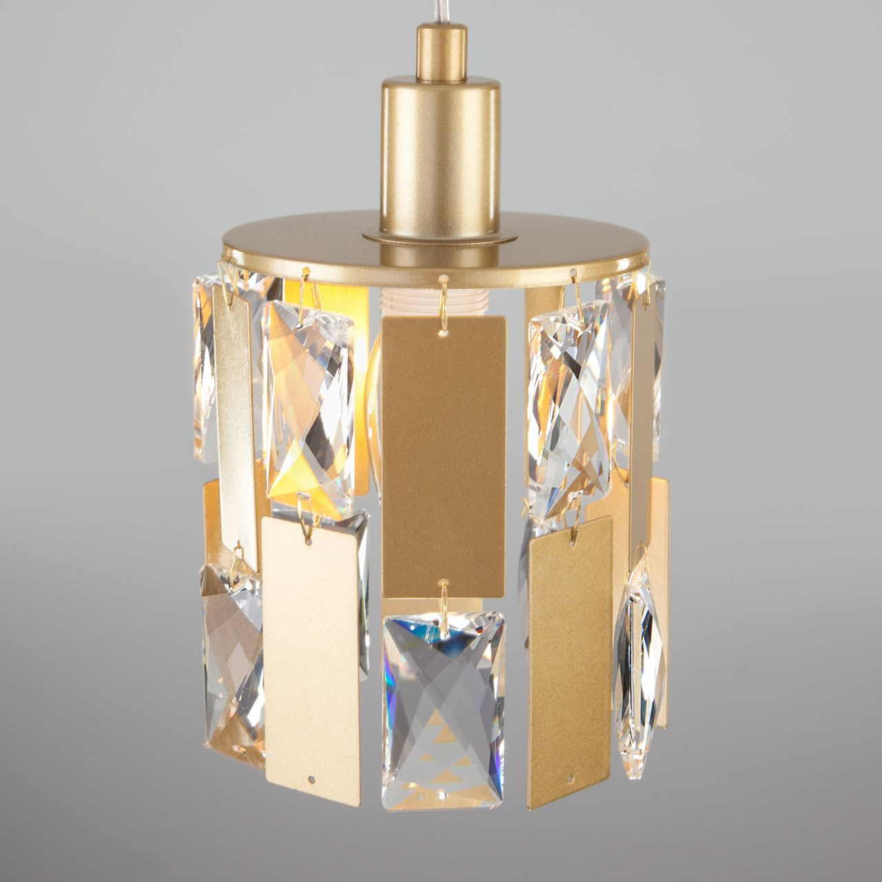 Подвесной светильник Eurosvet Scoppio 50101/1 перламутровое золото