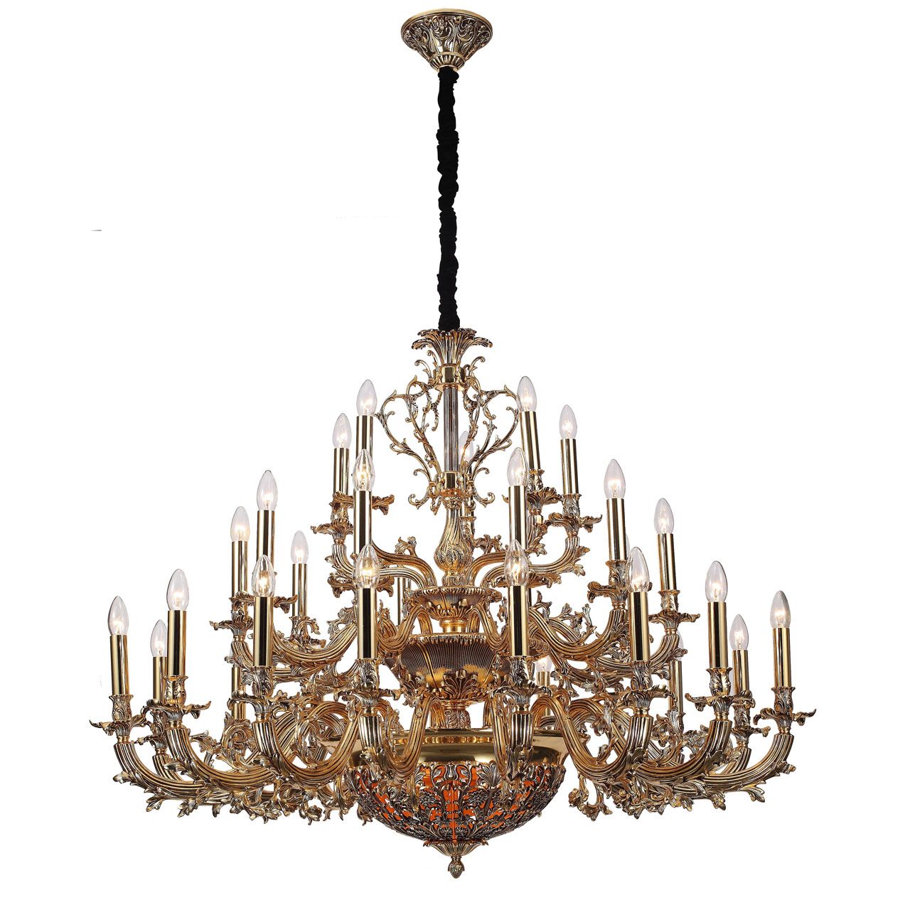 

Подвесная люстра Lucia Tucci Firenze 1780.30.4 Antique Gold