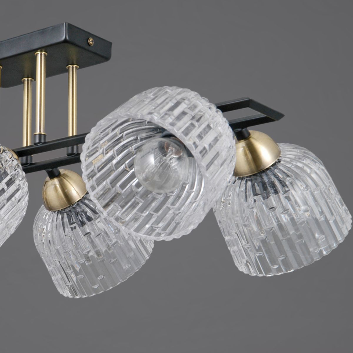 Потолочная люстра Illumico IL0794-6SQ-25BKAB ELITE