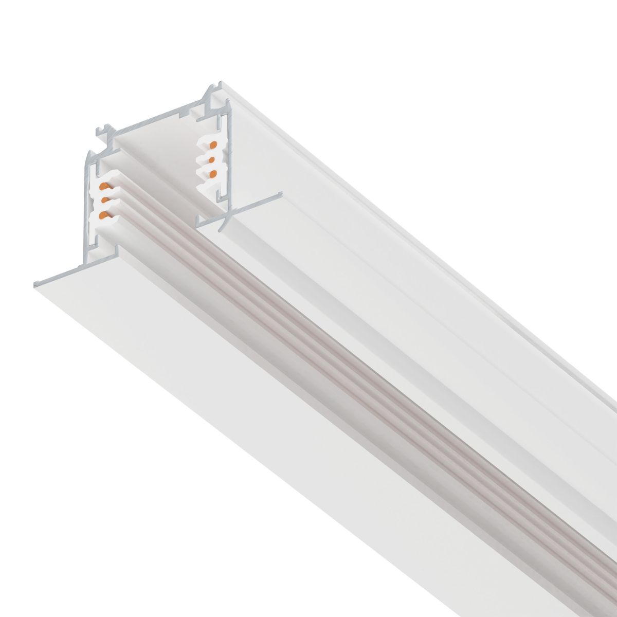 Шинопровод шестиконтактный встраиваемый трехфазный со стыковочными пазами, 2м Lightstar Quattro/DALI/ 503025-R-DALI