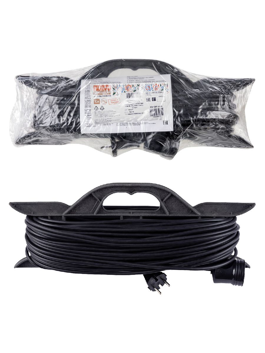 Удлинитель-шнур на рамке силовой TDM Electric SQ1307-0310