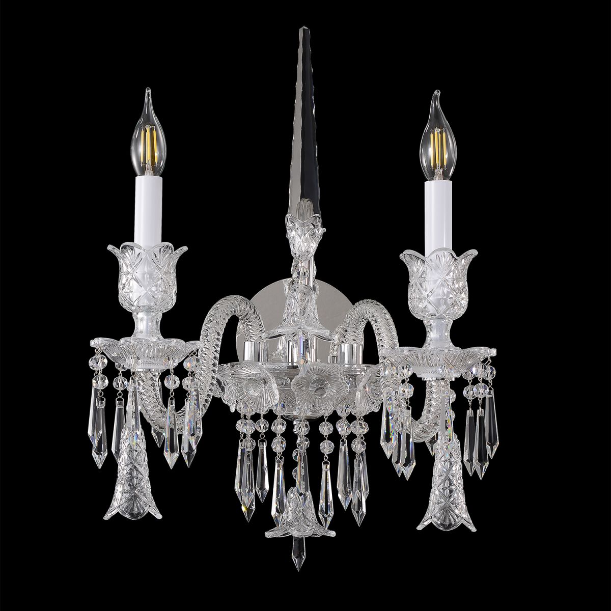 Бра Crystal Lux VERSAILLES AP2 CHROME
