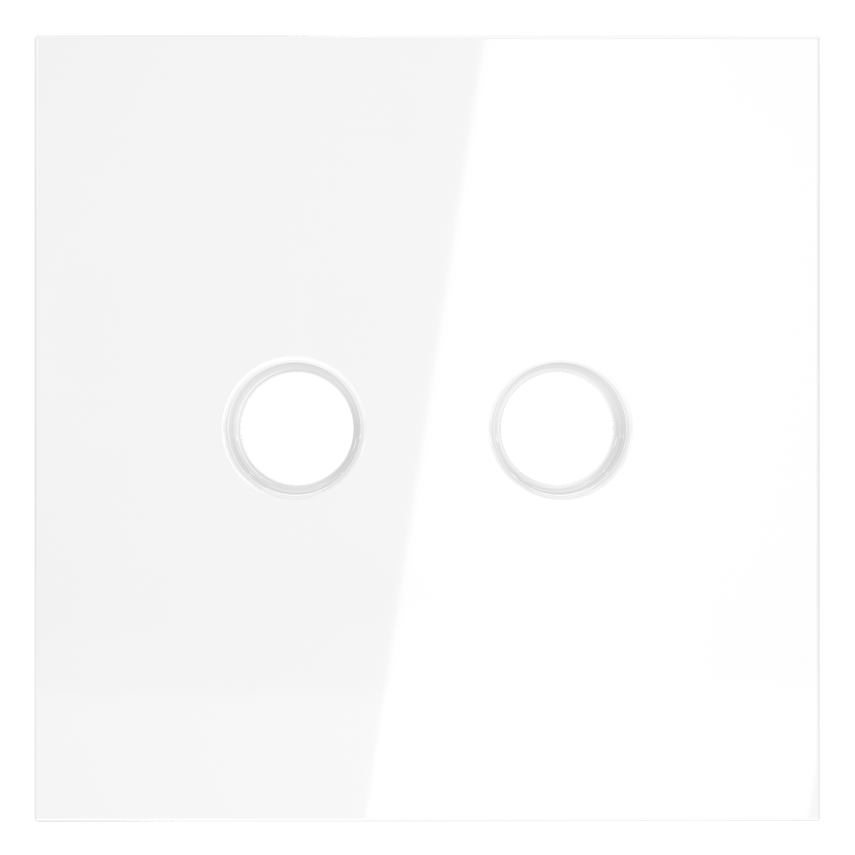 Накладка для розетки телевизионной оконечной TV+SAT Voltum S70 (белый глянцевый) VLS001601