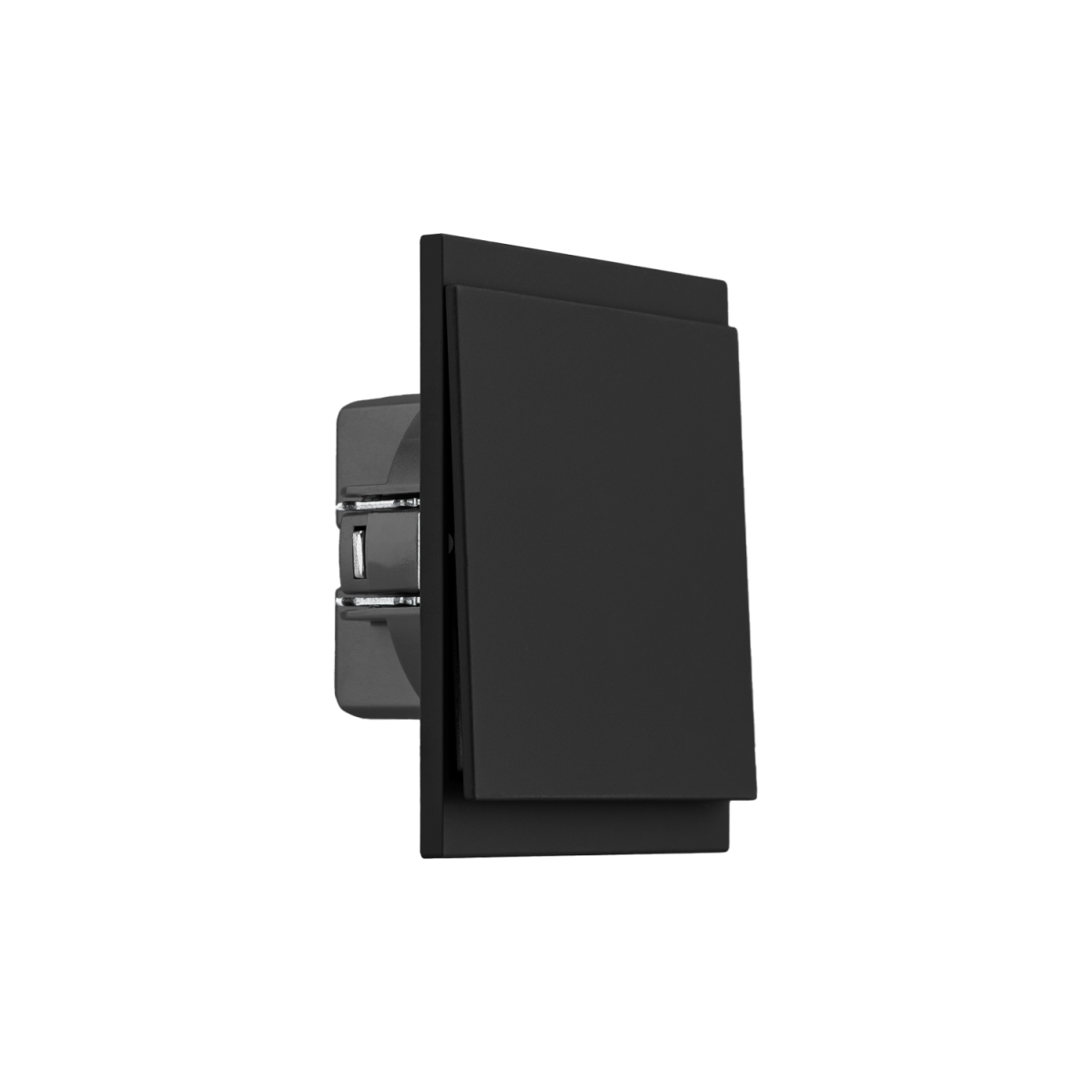 Выключатель SETE 1 кл 10А с/у антрацит IP20/IP44 KRANZ KR-79-0705-4