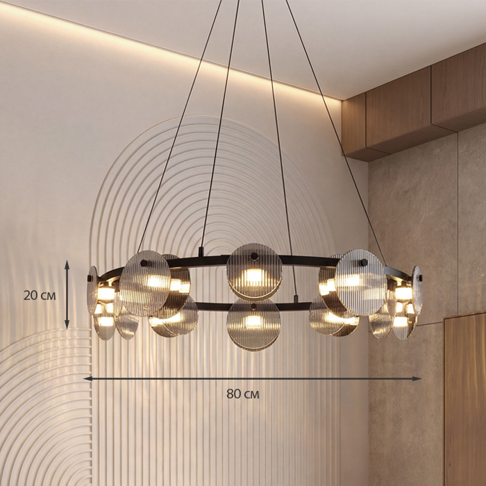 Подвесная люстра Bojeni Veloce BLD-V0107-025