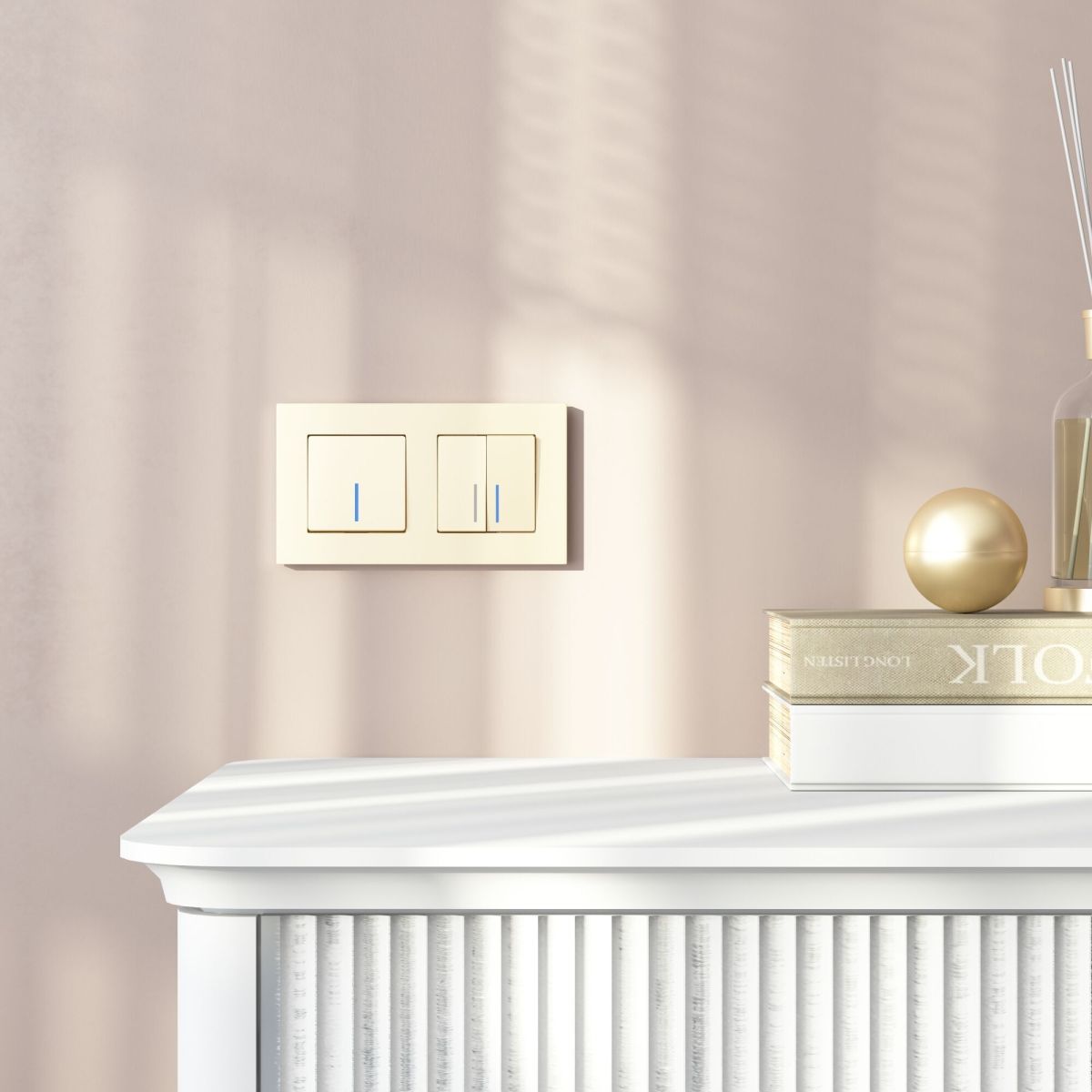 Рамка на 2 поста Werkel Slab (шампань софт) W0022911 4690389218378 a071623