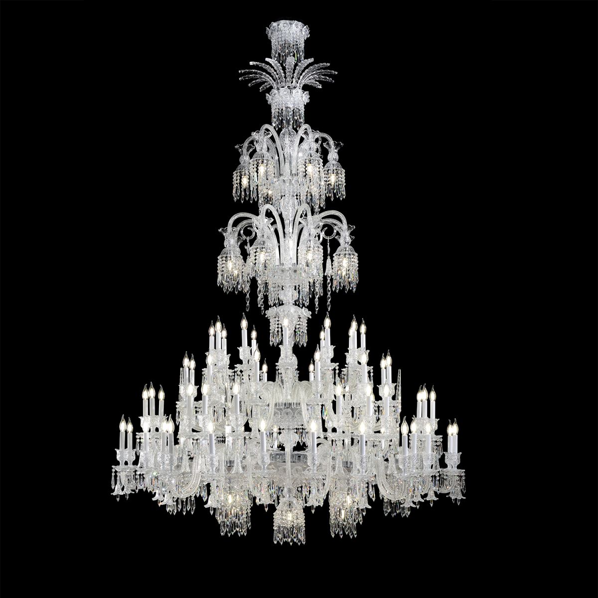 Подвесная люстра Crystal Lux VERSAILLES SP93 CHROME