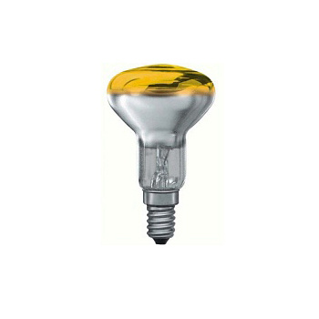 Лампа накаливания рефлекторная Paulmann R50 Е14 25W желтая 20122