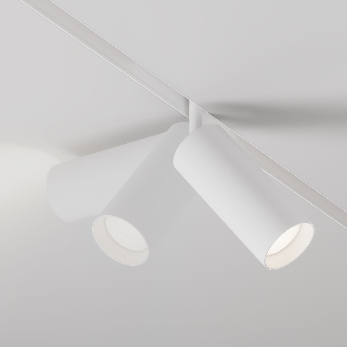 Трековый магнитный светильник Maytoni Focus LED TR032-4-20WTW-S-DD-W