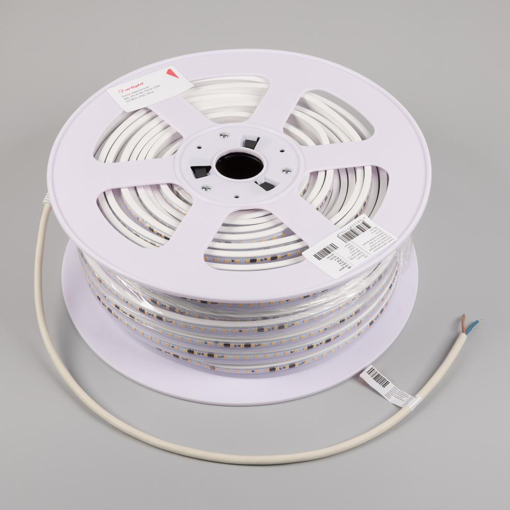 Светодиодная герметичная лента Arlight ARL-PV-A120-15mm 230V Warm3000 (15 W/m, IP65, 30m) 054704