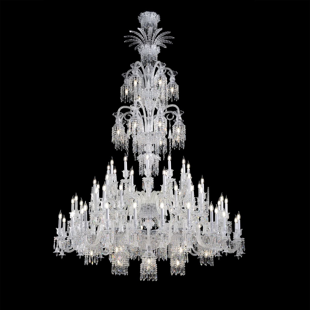Подвесная люстра Crystal Lux VERSAILLES SP93 CHROME
