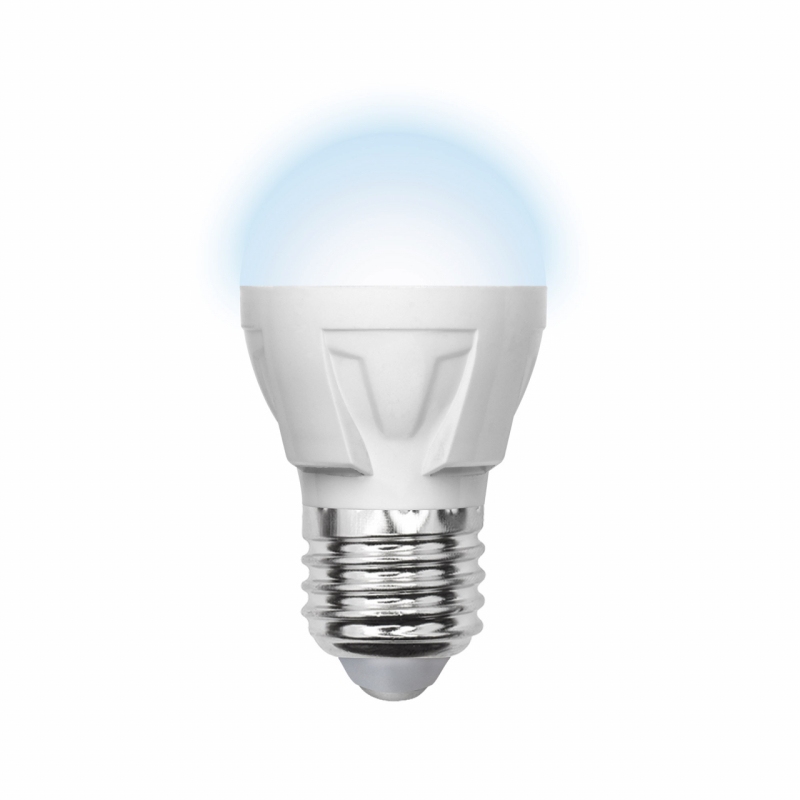 Лампа светодиодная (09456) Volpe E27 6W 4500K матовая LED-G45-6W/NW/E27/FR/S