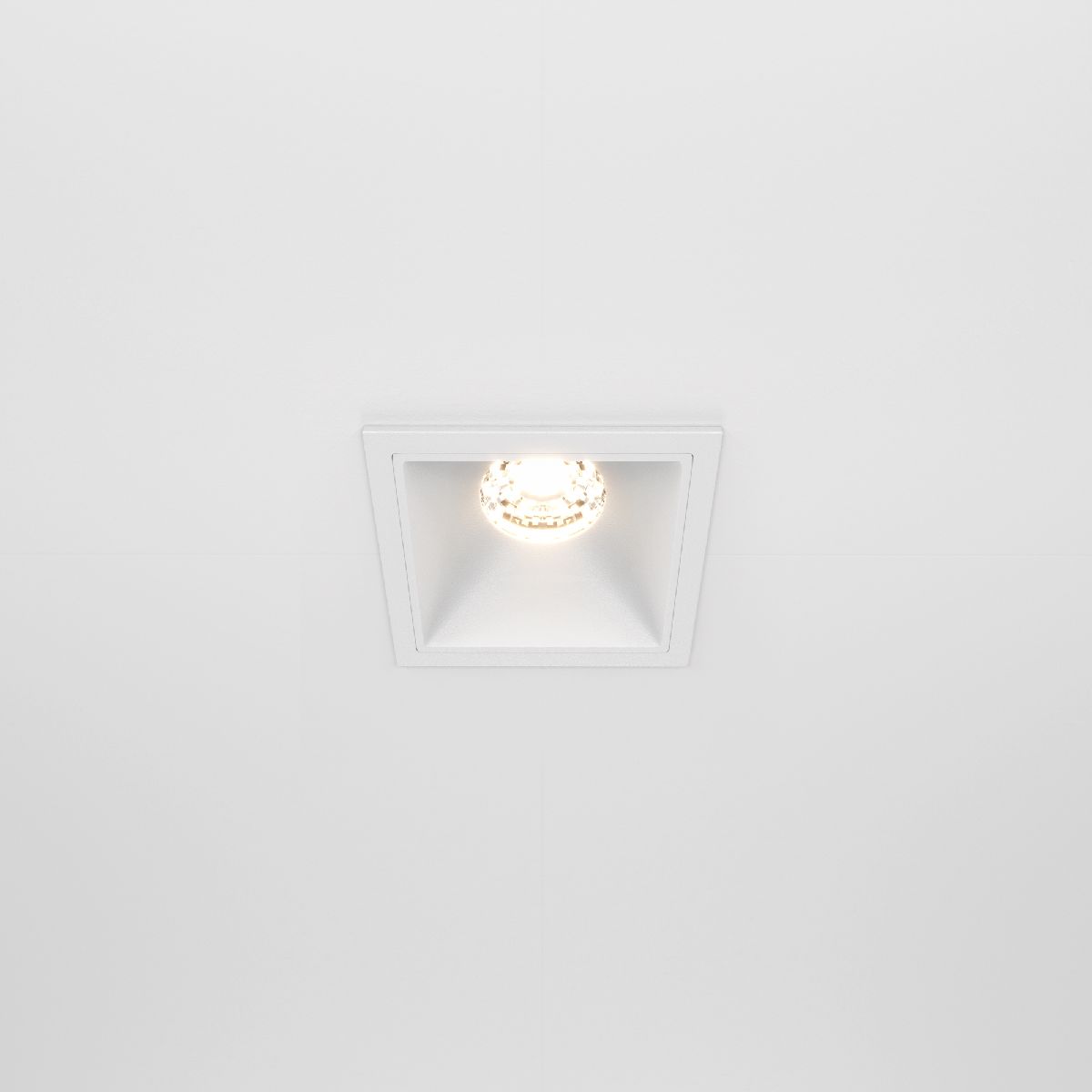 Встраиваемый светильник Maytoni Technical Alfa LED DL043-01-10W3K-SQ-W