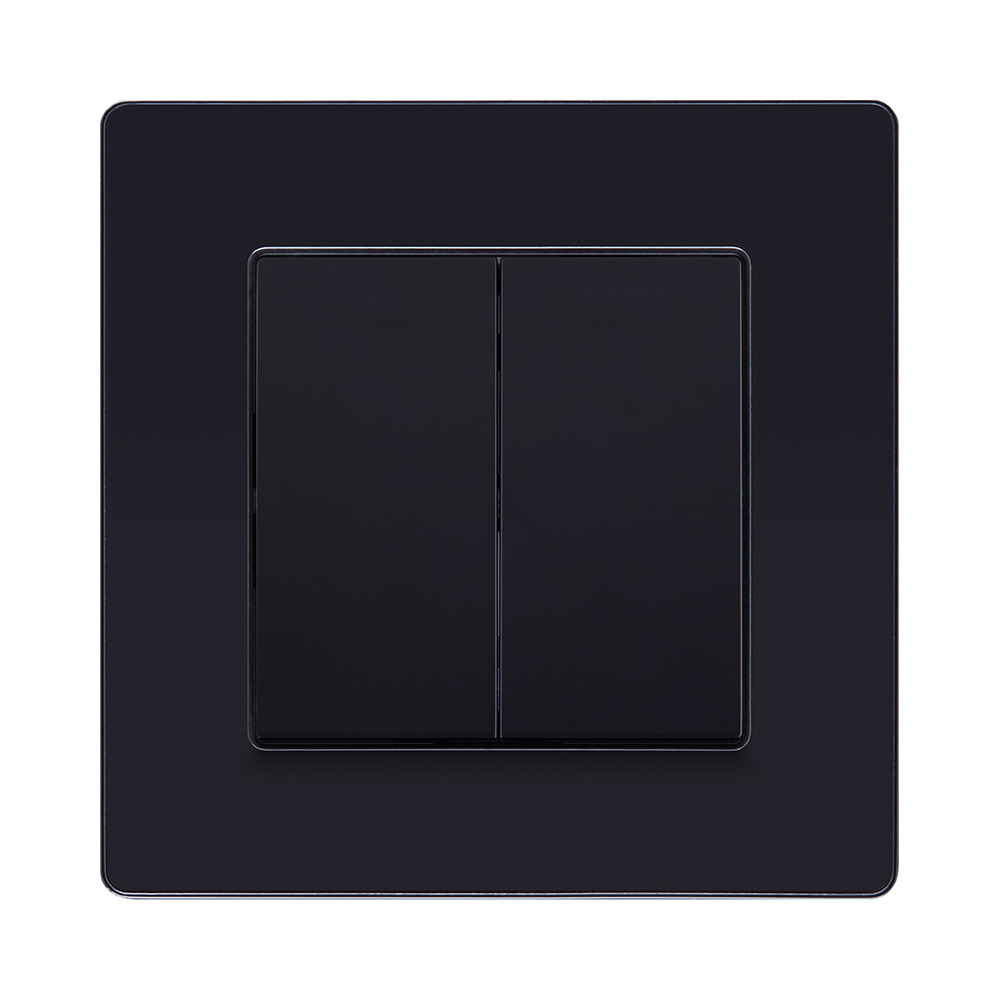 Рамка 1-постовая, черный Kollinger Eleganz Acryl EA1BK