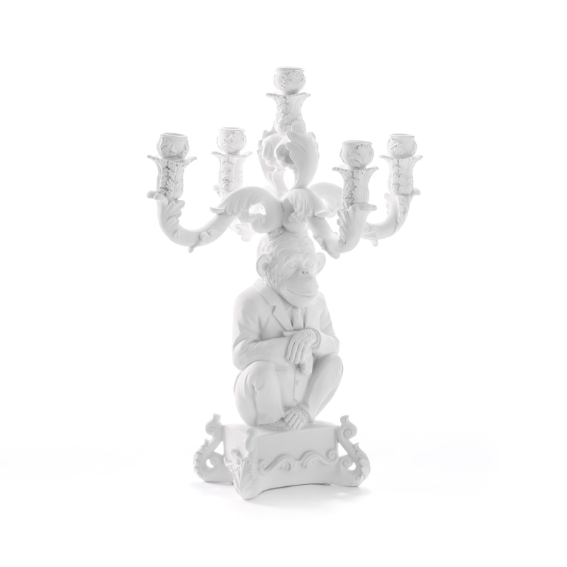 Канделябр Chimp White Seletti Burlesque 14870 BIA