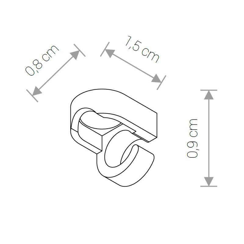 Крепление для светильника Nowodvorski Cameleon Mounting B White 8394