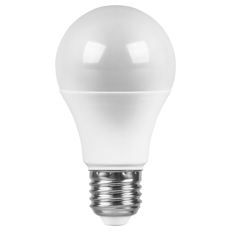Лампа светодиодная Feron E27 40W 6400K груша матовая SBA8040 55202