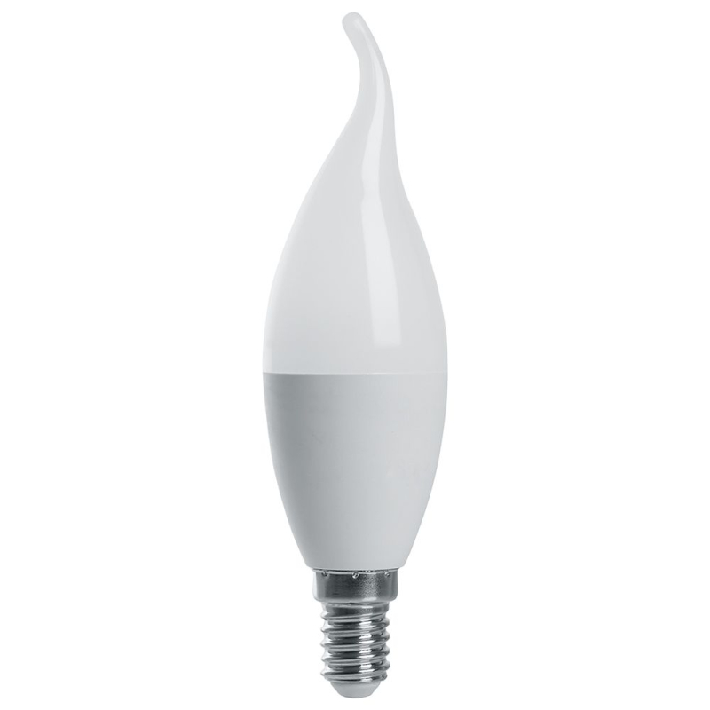 Лампа светодиодная Feron LB-970 Свеча на ветру E14 13W 4000K 38113 УЦ