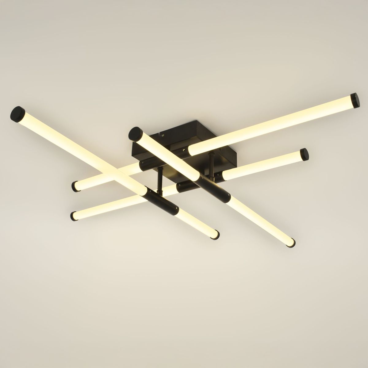 Потолочный светильник Эра Модерн Fliss CLL-1 72W 3K-6K RC BK