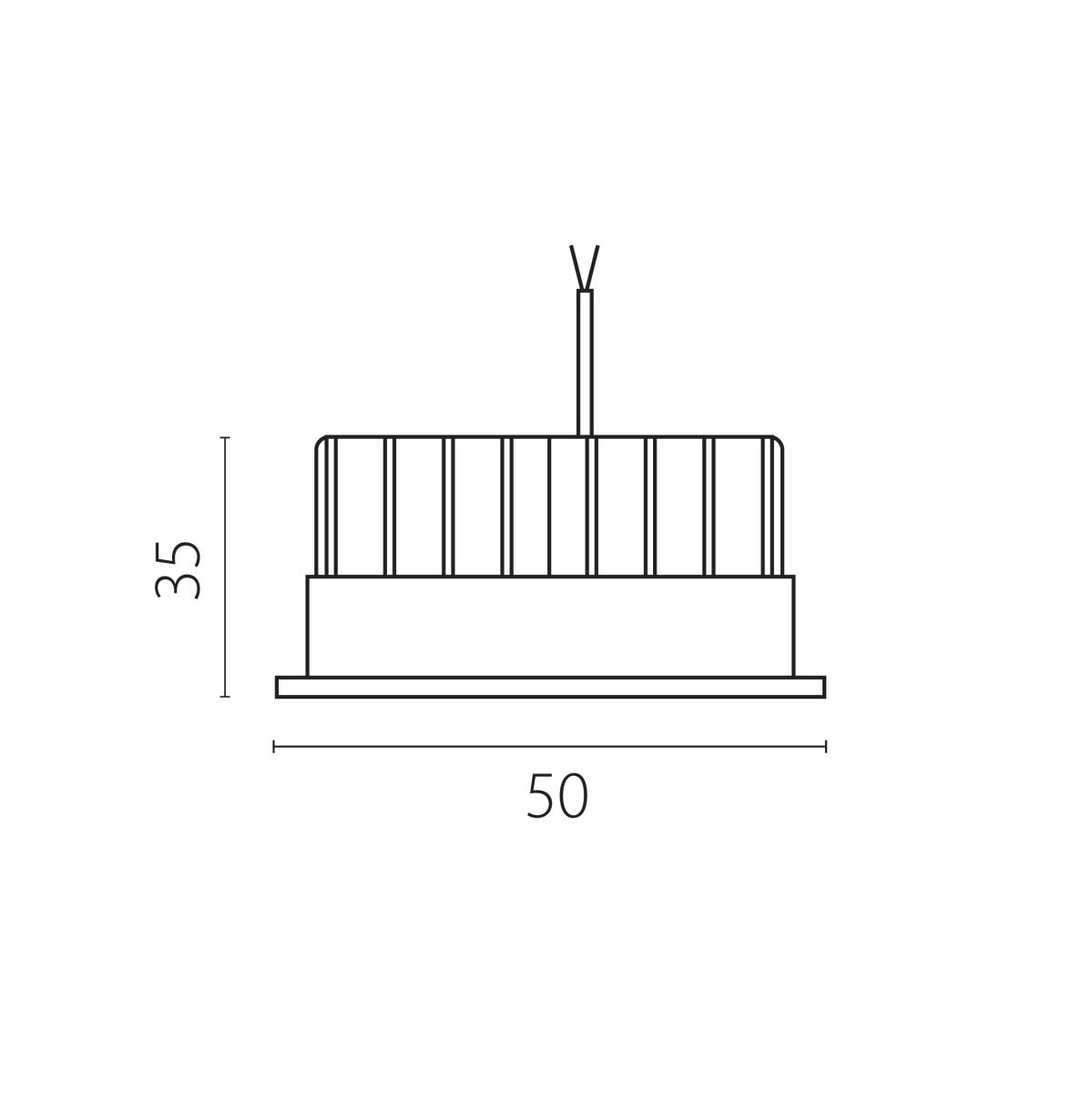 Светодиодный модуль Lightstar 9W, 850LM, 3000K 941292-XS