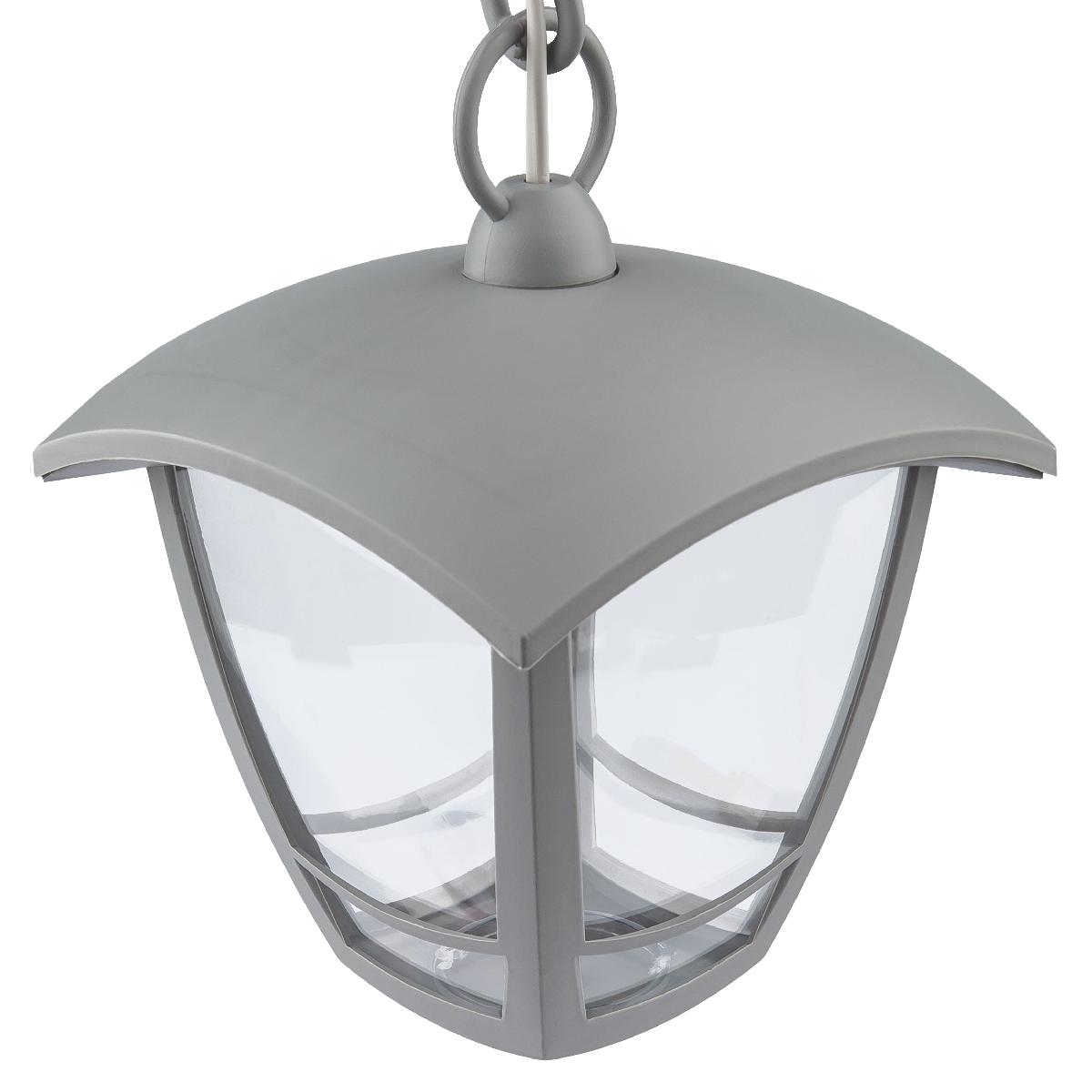 Уличный подвесной светильник ЭРА НСУ 07-40-001 «Марсель» серый Б0051213
