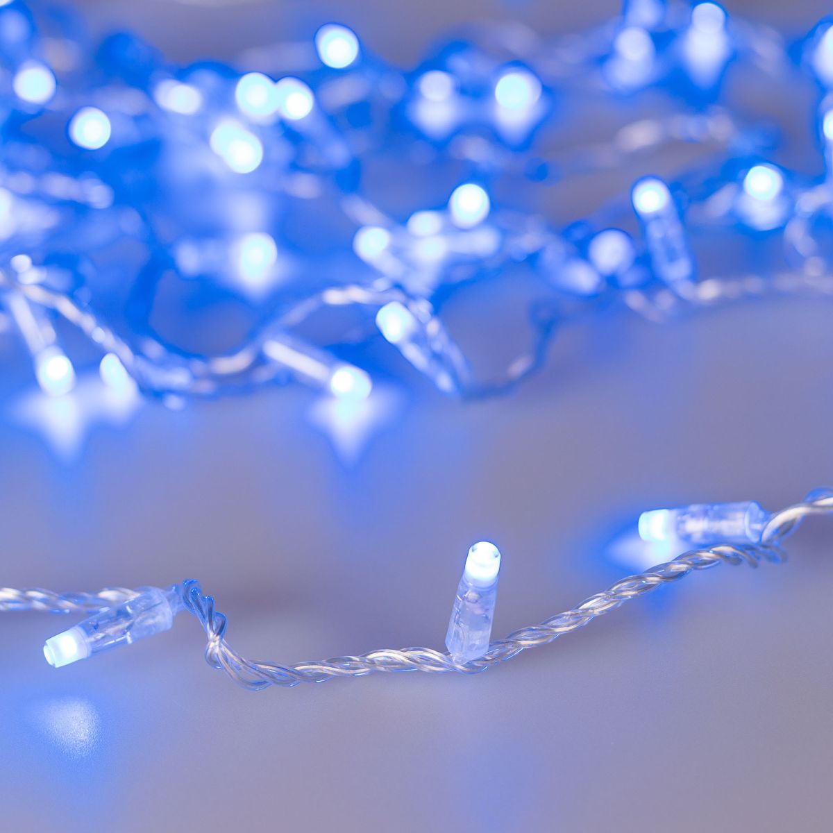 Светодиодная Гирлянда Ardecoled ARD-STRING-CLASSIC-20000-CLEAR-200LED-SYNC RGB (230V, 13W, RF ПДУ, 4000) (IP65) 064843