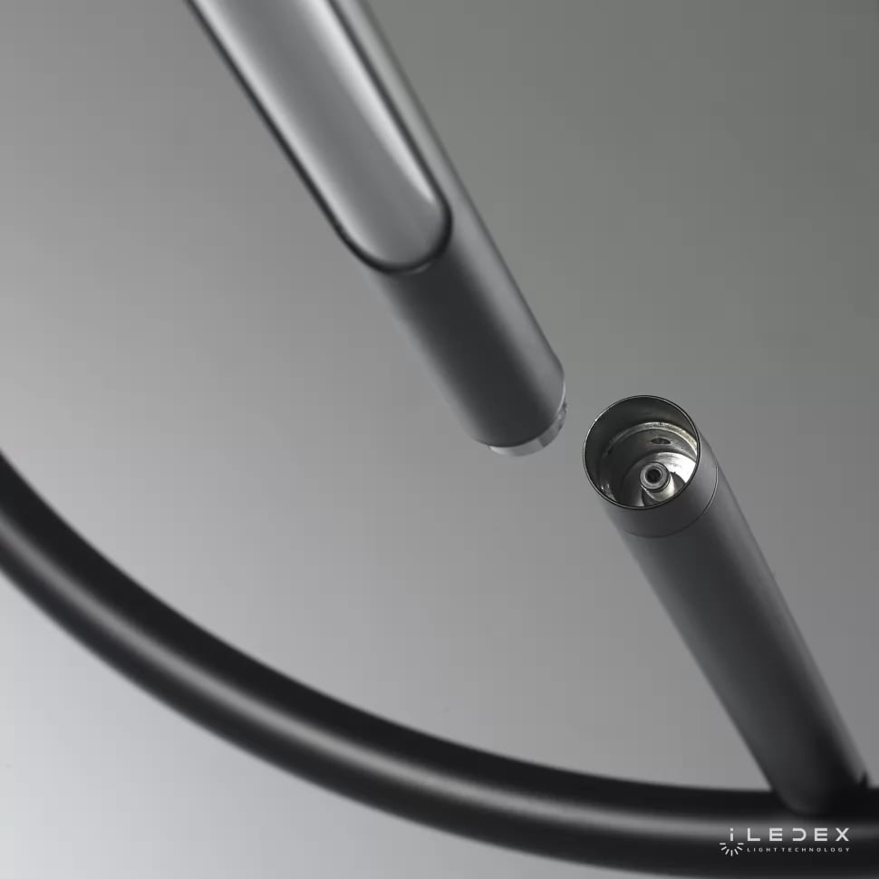 Подвесной светодиодный светильник iLedex Zoom 8075P/S-18W-3000K MBK-WH УЦ