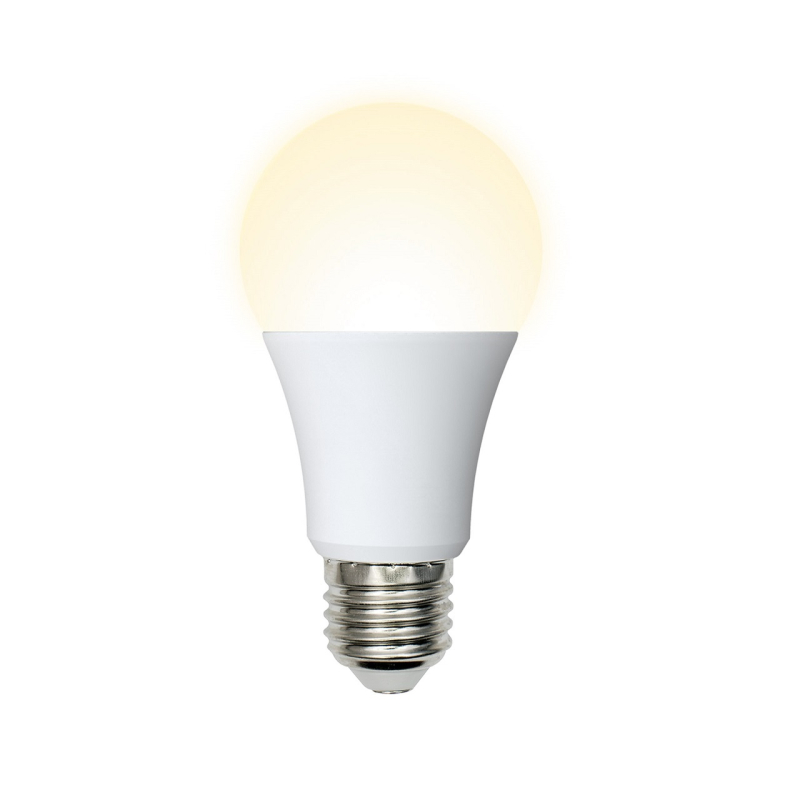 Лампа светодиодная (UL-00001064) Volpe E27 7W 3000K матовая LED-A60-7W/WW/E27/FR/O