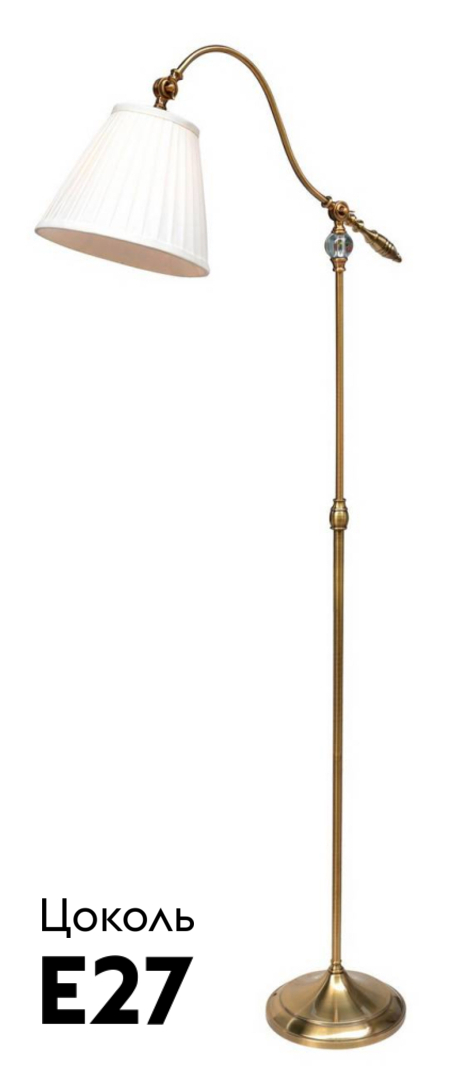 Торшер Arte Lamp Seville A1509PN-1PB