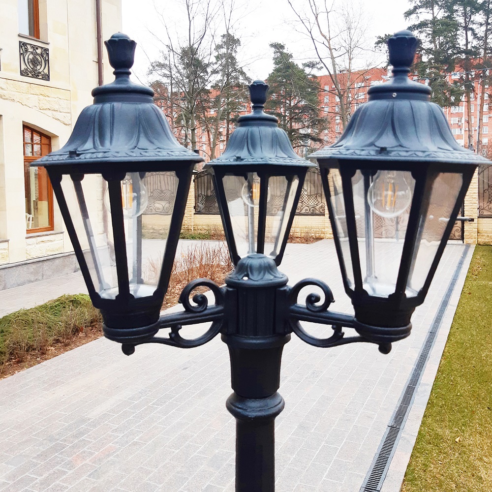 Садово-парковый светильник Fumagalli GIGI BISSO/RUT 3L E26.156.S30.AXE27