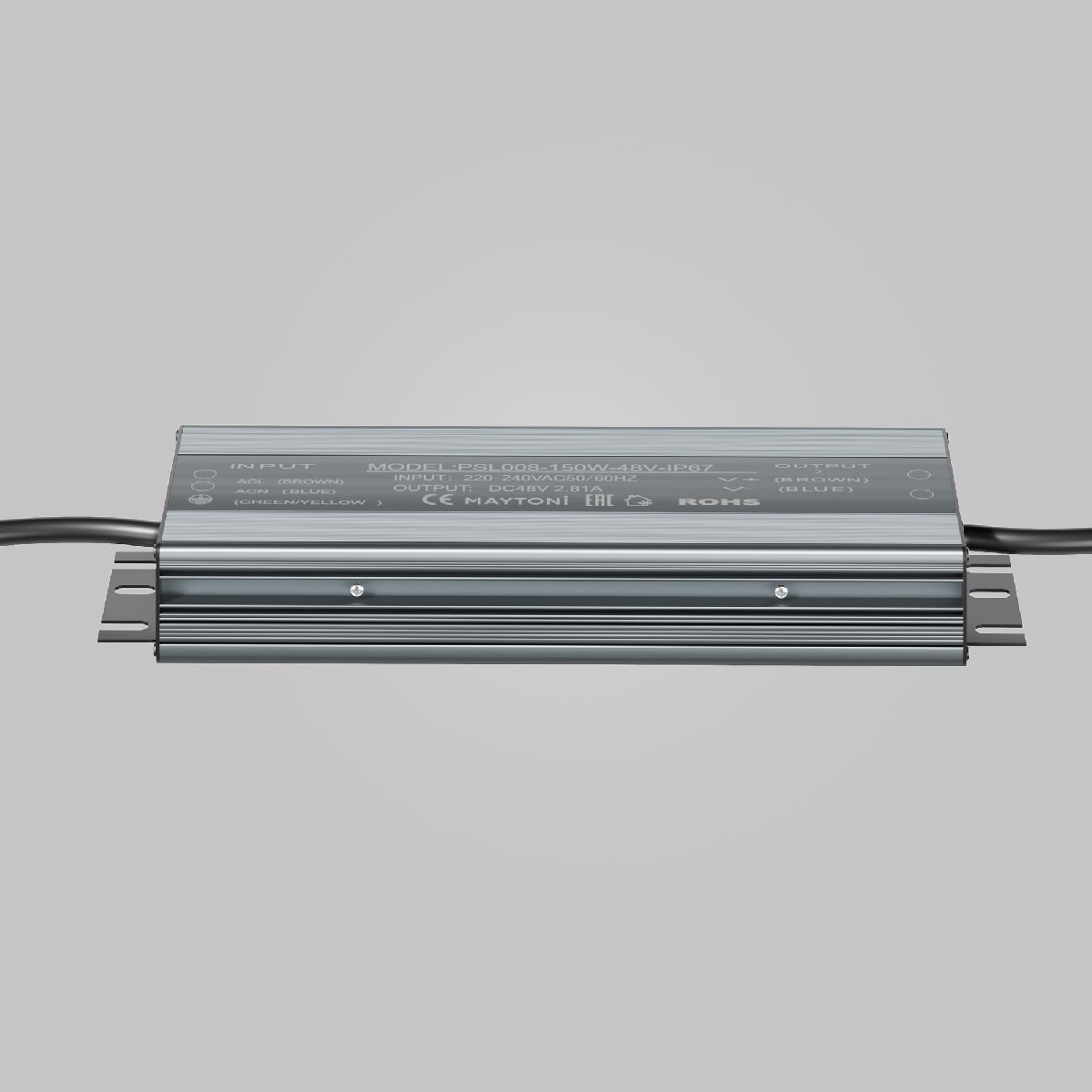 Блок питания Maytoni Power Supply Magnetic PSL008-150W-48V-IP67