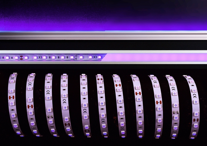 Светодиодная лента Deko-Light 24В 45Вт фиолетовый 5м IP20840292