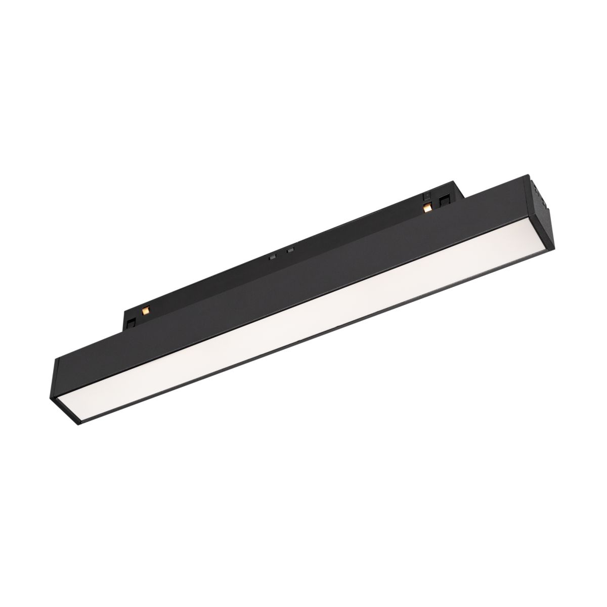 Трековый магнитный светильник Arlight MAG-ORIENT-FLAT-L235-8W Warm3000 (BK, 100 deg, 48V) (IP20 Металл) 033609(1)