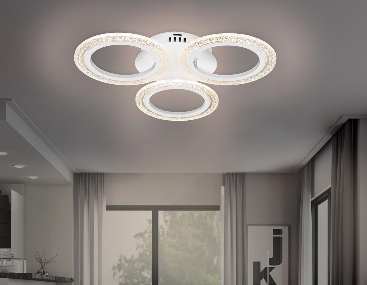 Потолочная светодиодная люстра Ambrella Light Acrylica Original FA4050