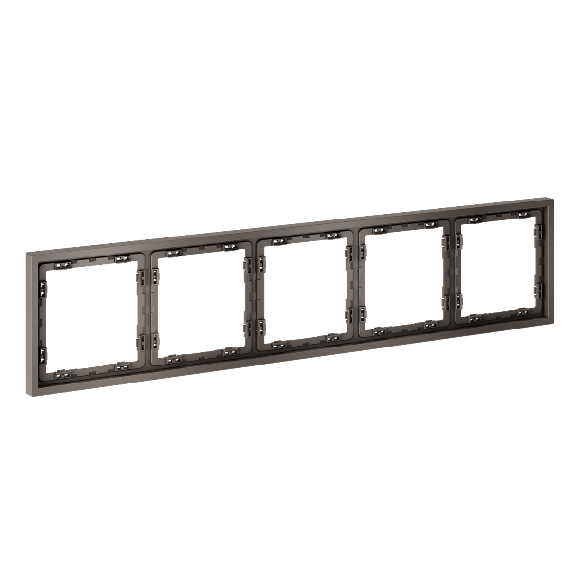 Рамка пластиковая Voltum S70 на 5 пост, (капучино) VLS100514