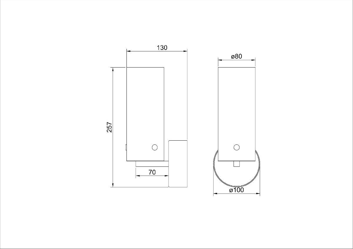 Бра Arte Lamp Lanterna A3606AP-8BK